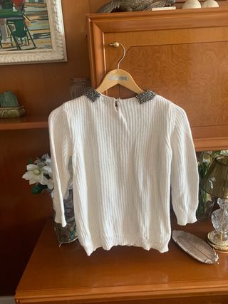Jersey Zara Adornado Cuello