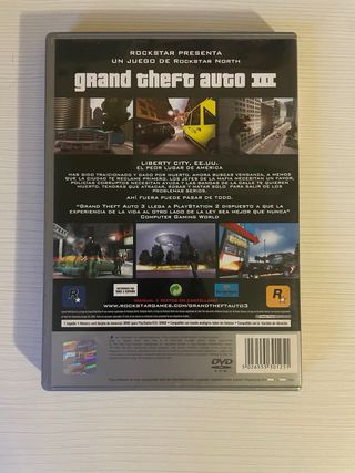 GTA III Platinum PS2
