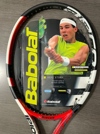 Raqueta Babolat Aero Storm (nueva y prostock)