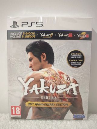 YAKUZA 20th Anniversary Edition PS5 ESP/ITA NUEVO