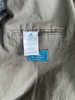 Chaqueta Scotta Marrón Talla 58