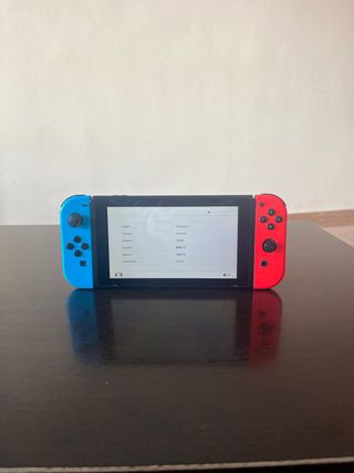 ¡COMO NUEVA! Nintendo Switch Azul y Rojo