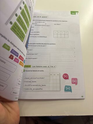 Méthode de français. 1 ESO. Adomania Cahier d'a...