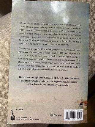 La bestia libro de Carmen mola