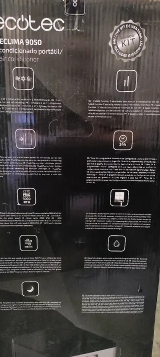 Aire Acondicionado Portátil Deshumidificador