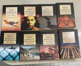Colección biblioteca novelas de Ken Follet