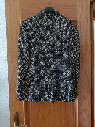 Chaqueta americana estampada