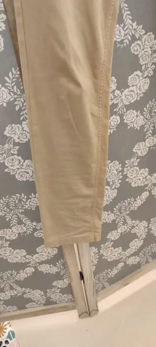 Pantalón chino caballero beige T /40