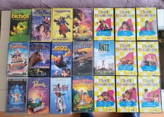 Colección 21 Películas Infantiles VHS