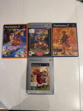Pack Juegos Jak and Daxter PS2