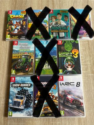 Snowrunner y 2 Point Hospital Nintendo Switch