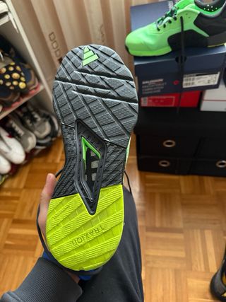 Zapatillas Adidas Gym Verde/Negro Talla 44