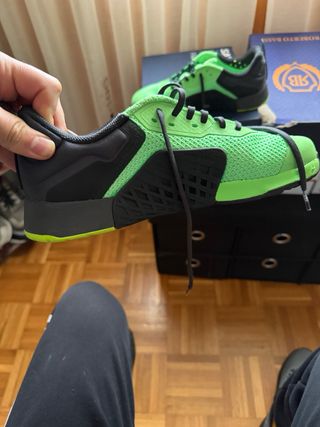 Zapatillas Adidas Gym Verde/Negro Talla 44