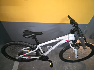 Bicicleta Rockrider ST 100 Blanca