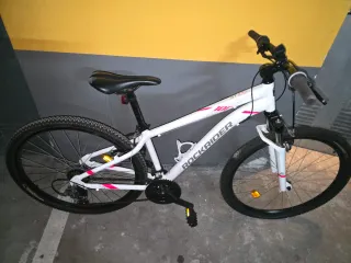Bicicleta Rockrider ST 100 Blanca