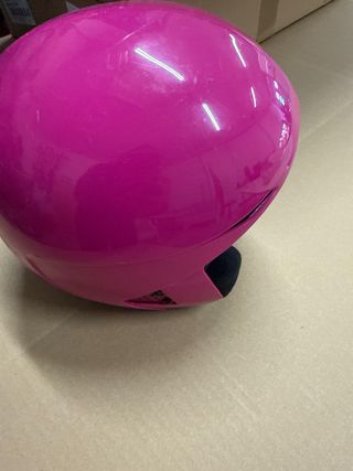 Casco de bici rosa Wedze