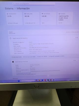 Ordenador Acer Core i5 4ta Generación 8GB RAM