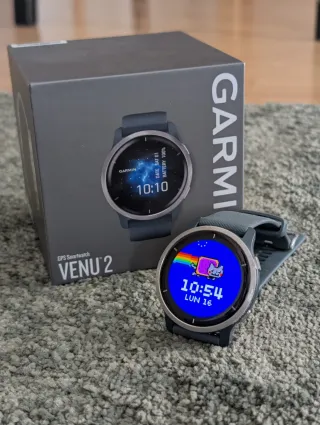 Garmin Venu 2 Smartwatch Azul Granito