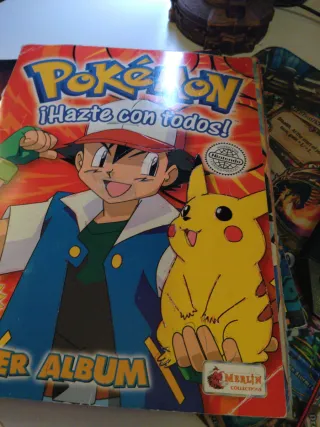 Lote Colecciones Cromos Panini Pokémon, Spiderman,