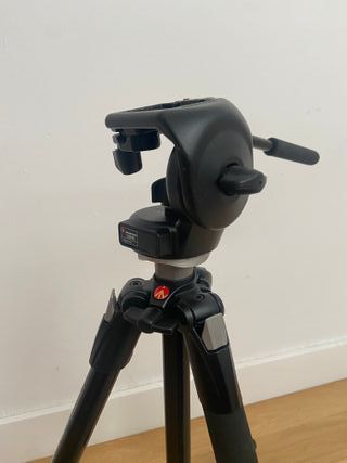 Trípode Manfrotto 190B y Rótula 128RC