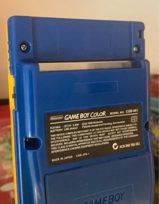 Game Boy Color Giallo Pikachu