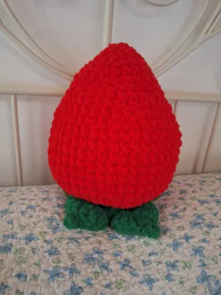 Peluche Fragola Fatto a Mano