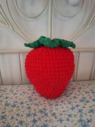 Peluche Fragola Fatto a Mano