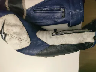 Chaqueta Moto Alpinestars Deportiva Azul/Blanca