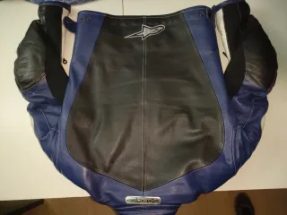 Chaqueta Moto Alpinestars Deportiva Azul/Blanca