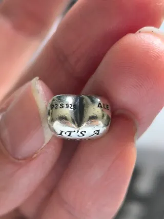 Charm Corazón Pandora Azul