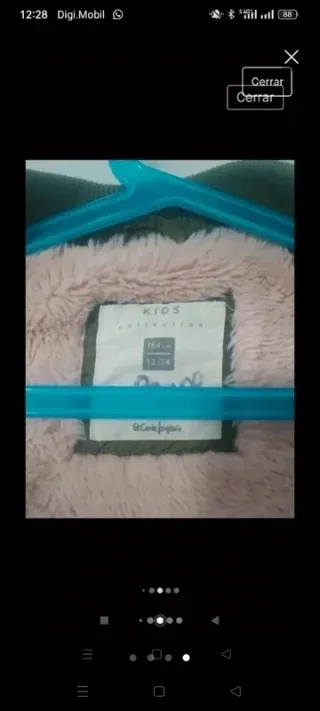 Cazadora niña El Corte Inglés T.13/14