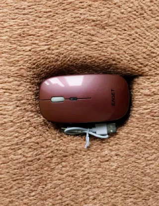 Mouse Wireless Ricaricabile Eaget Rosa