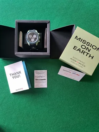 Swatch x Omega Mission on Earth Bioceramic