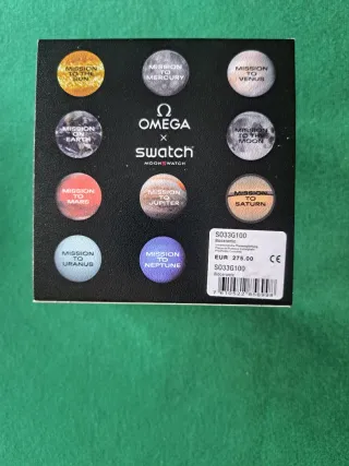 Swatch x Omega Mission on Earth Bioceramic