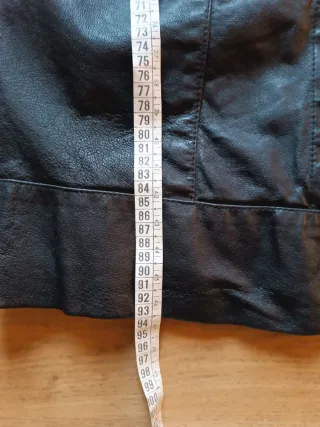 Abrigo de piel Pepe Jeans negro