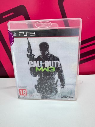Videojuego PS3 Call of duty MW3