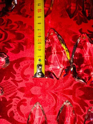 77 Lágrimas de lámpara de araña