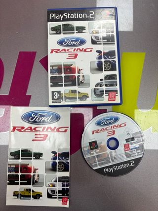 Videojuego PS2 ford racing 3 ps2