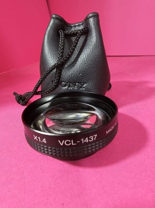 Fotografía y videocámaras Lente Sony tele conversion x14 V