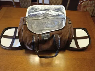 Bolsa nevera picnic marrón