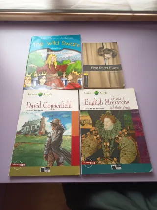 Pack de libros de lectura en inglés, nivel A1-A2