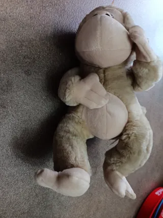 Peluche scimmia morbida