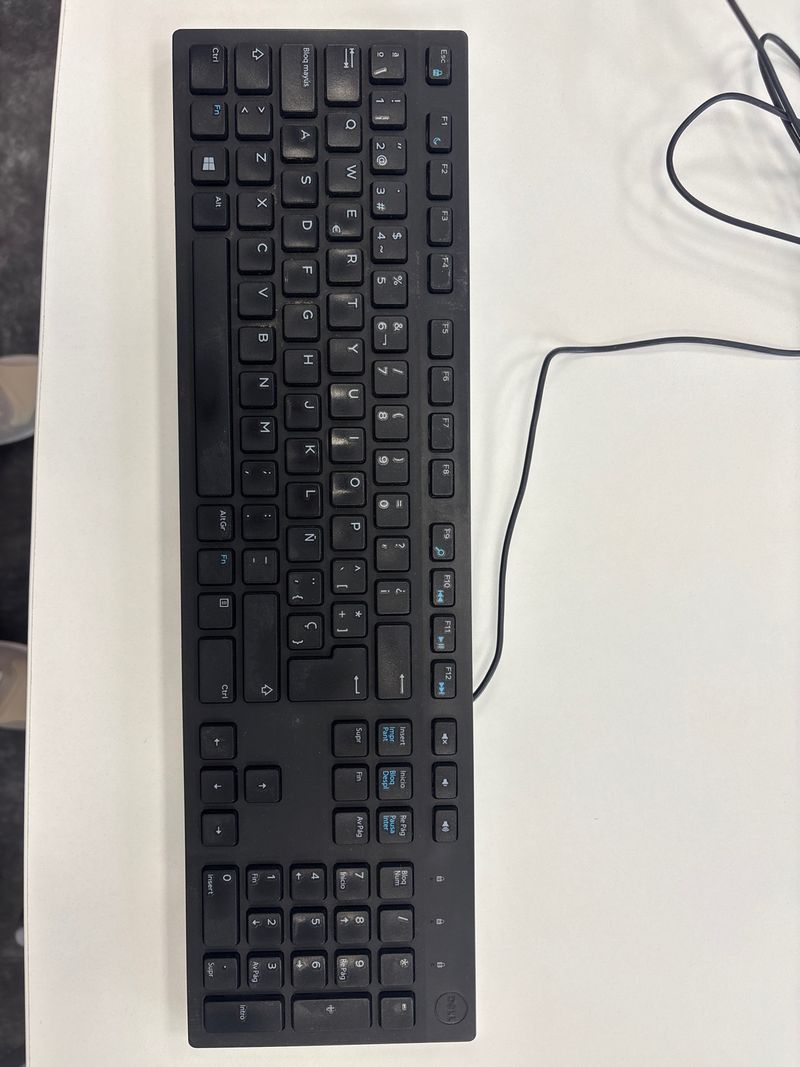 Teclado Dell Negro