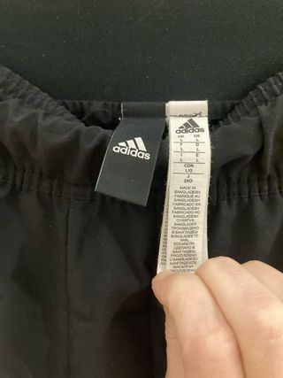 Pantalón Adidas Negro Hombre