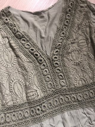 Abito lavorato taglia unica