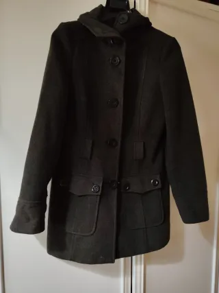 Abrigo mujer  gris merengo