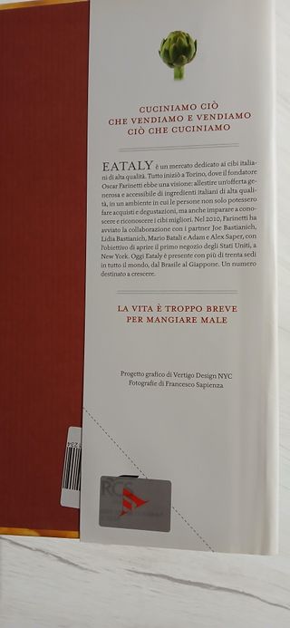 I love Eataly. Il cibo italiano narrato e cucinato