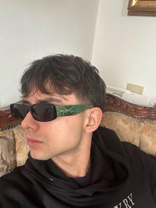 Occhiali vintage Roberto Cavalli. Vera pelle