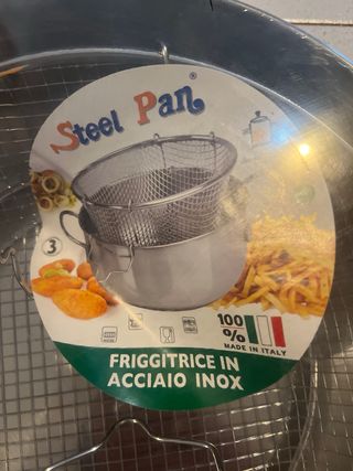 Friggitrice in Acciaio Inox Diametro 30 centimetr