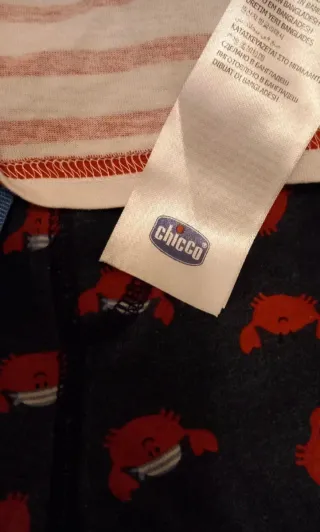 Completo Chicco orsetto pirata